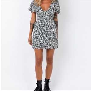 Princess Polly The Same Same Floral Mini Dress